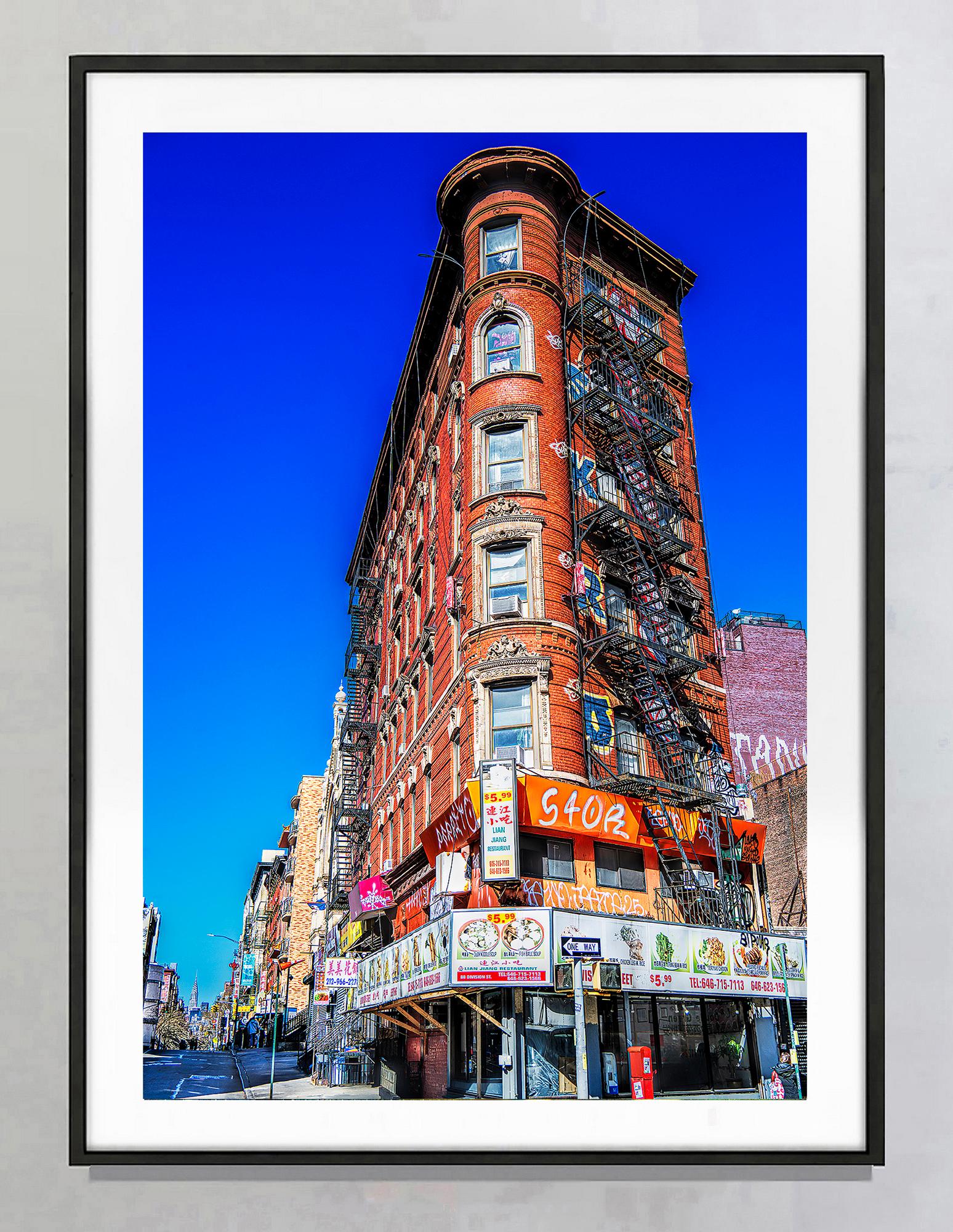 Wherever You Look, You See The Chrysler Building: Eldridge Street - Photograph by Mitchell Funk