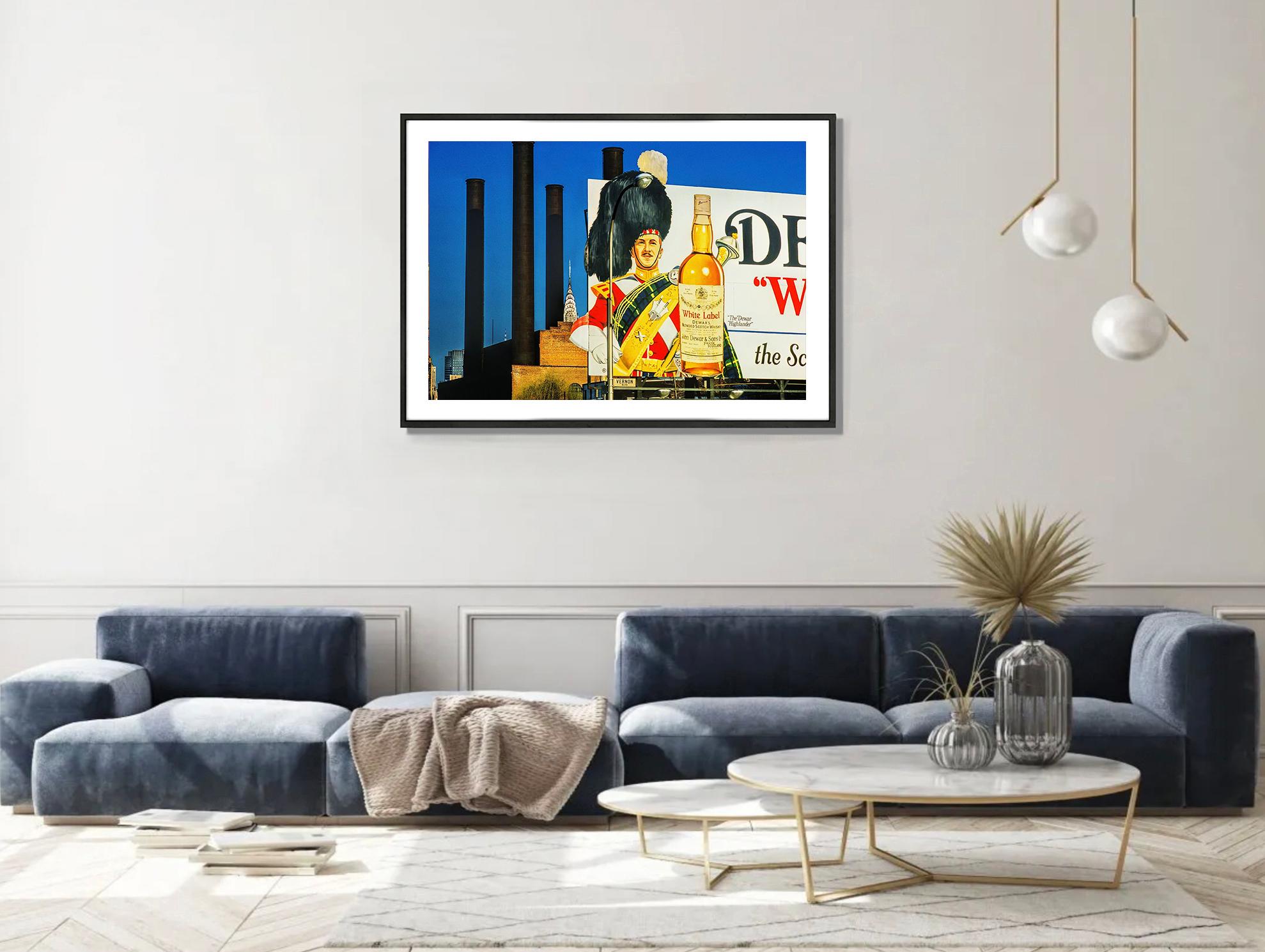 Wherever You Look You See The Chrysler Building: Long Island City - Contemporary Photograph by Mitchell Funk