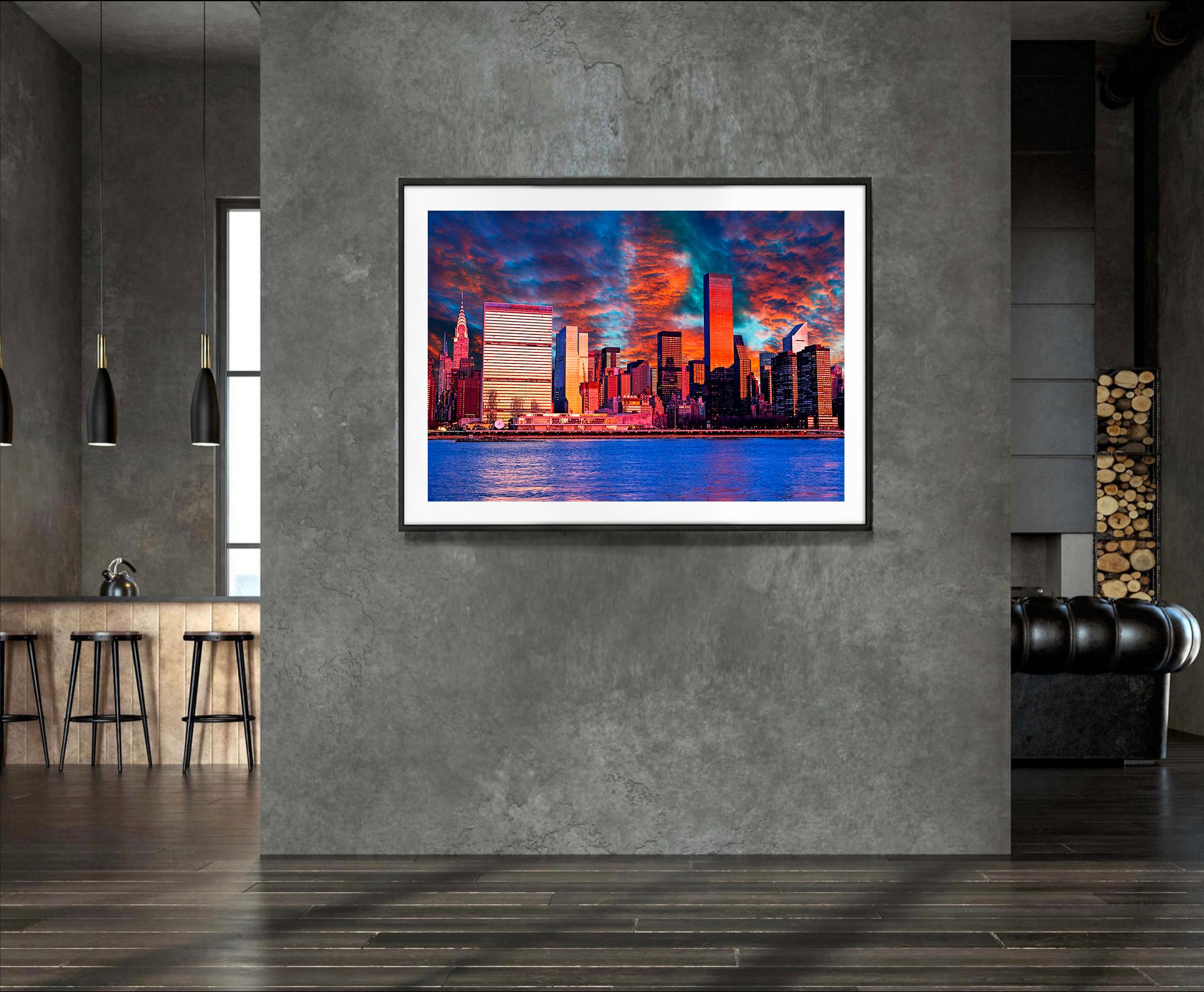 Wherever You Look You See You See The Chrysler Building: United Nations (Zeitgenössisch), Photograph, von Mitchell Funk