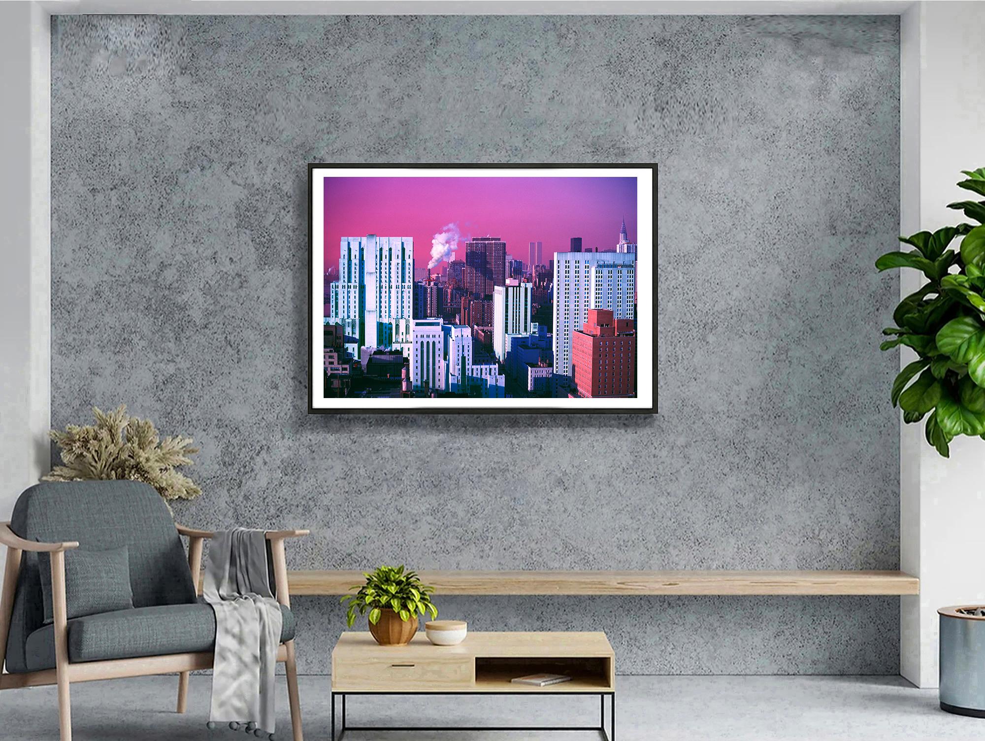 Mires donde mires ves el Edificio Chrysler: Upper East Side - Photograph Moderno de Mitchell Funk