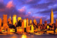 Wo immer man hinschaut, sieht man das Chrysler-Gebäude: Weehawken