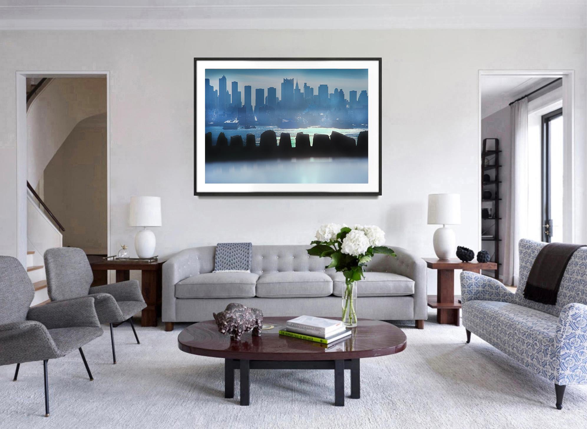 Wherever You Look You See The Chrysler Building: Weehawken Palisade - Photograph by Mitchell Funk