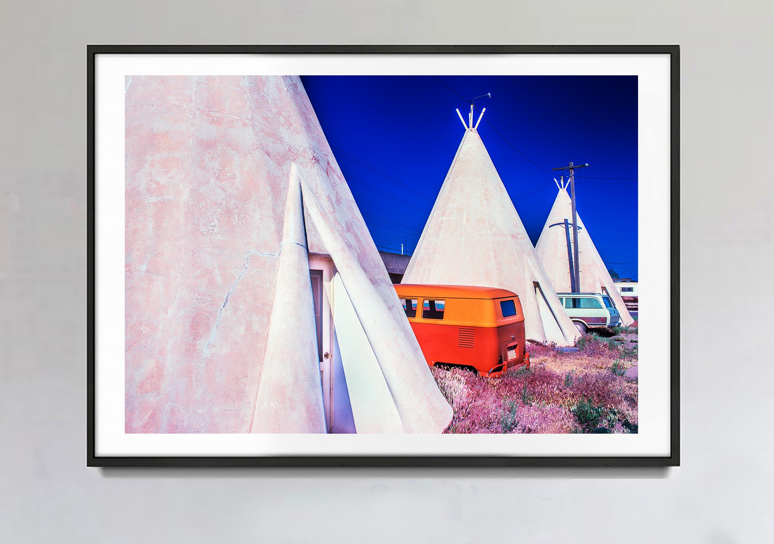 Indian Wigwam Motel In Holbrook, Arizona - Photograph by Mitchell Funk