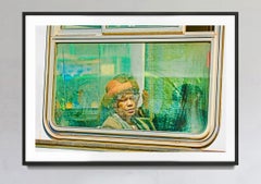 Women With Hat In Bus Window,  San Francisco