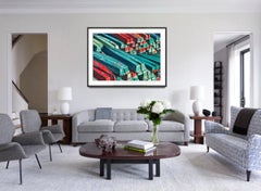 Wooden Row Boats: Green, Blue and Red, Central Park, New York City