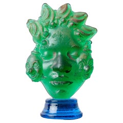 Mitchell Gaudet Art Glass Head