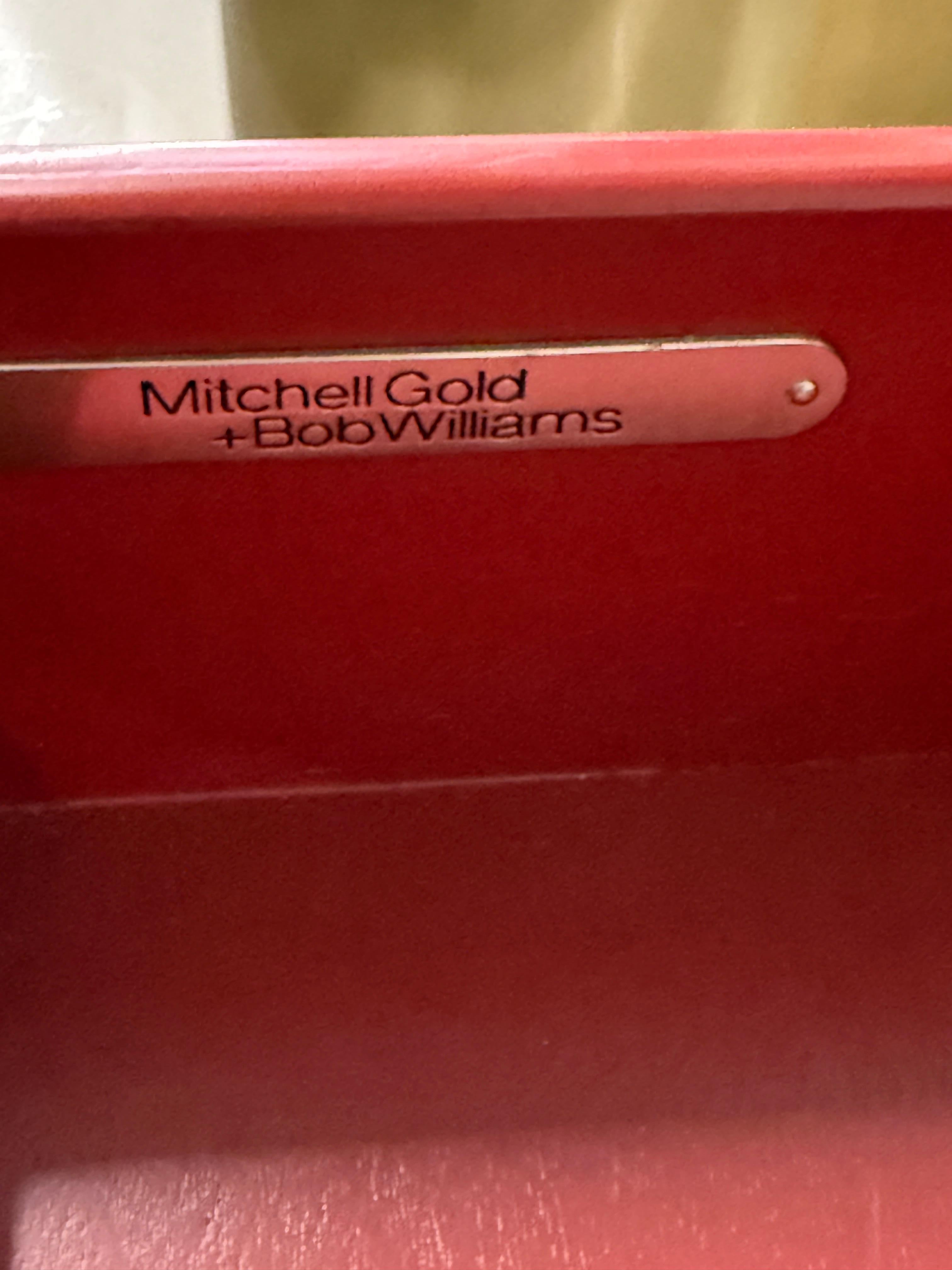 Cassapanca Solange di Mitchell Gold + Bob Williams in finto zigrino in vendita 8