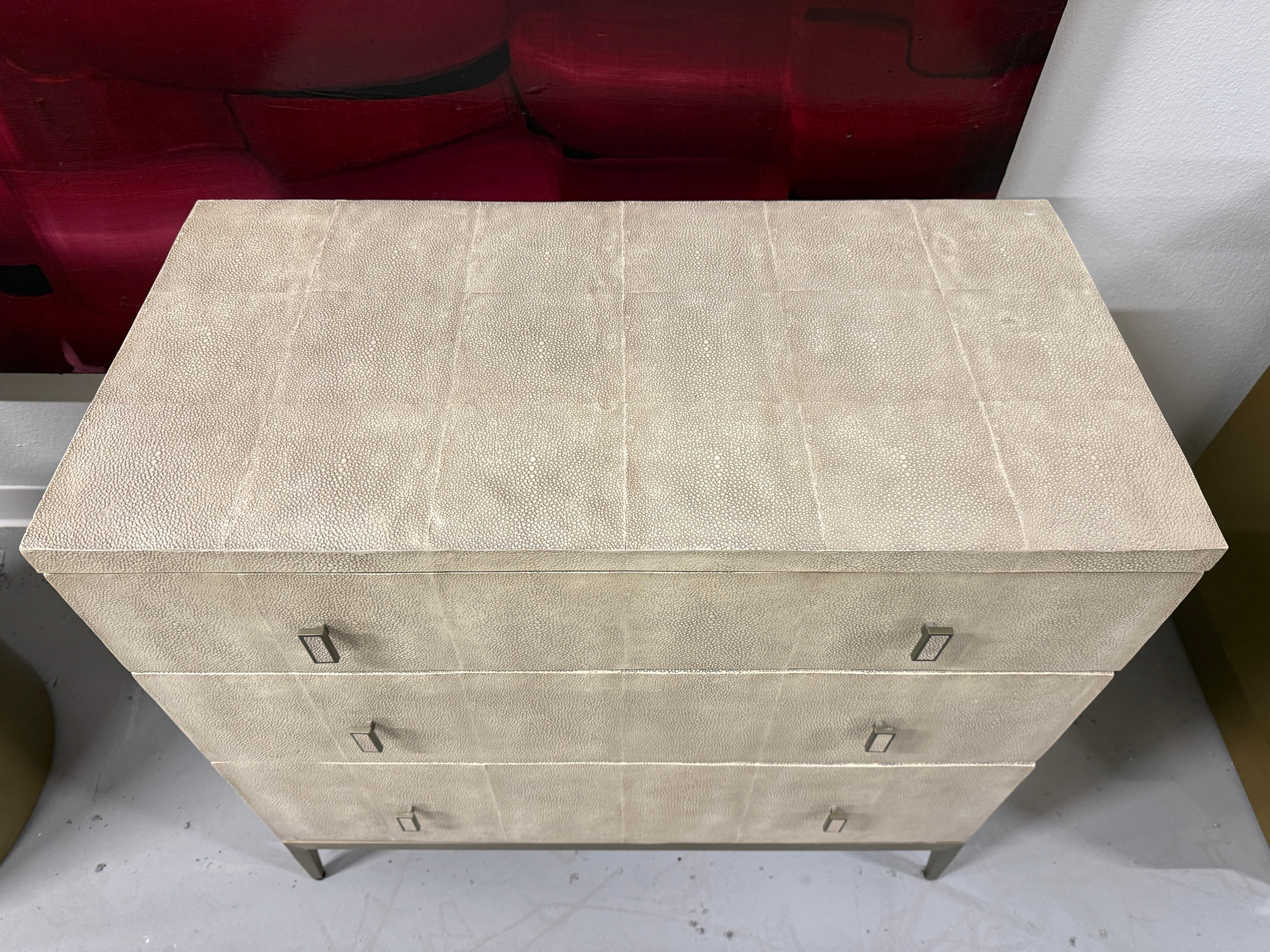 Cassapanca Solange di Mitchell Gold + Bob Williams in finto zigrino in vendita 12