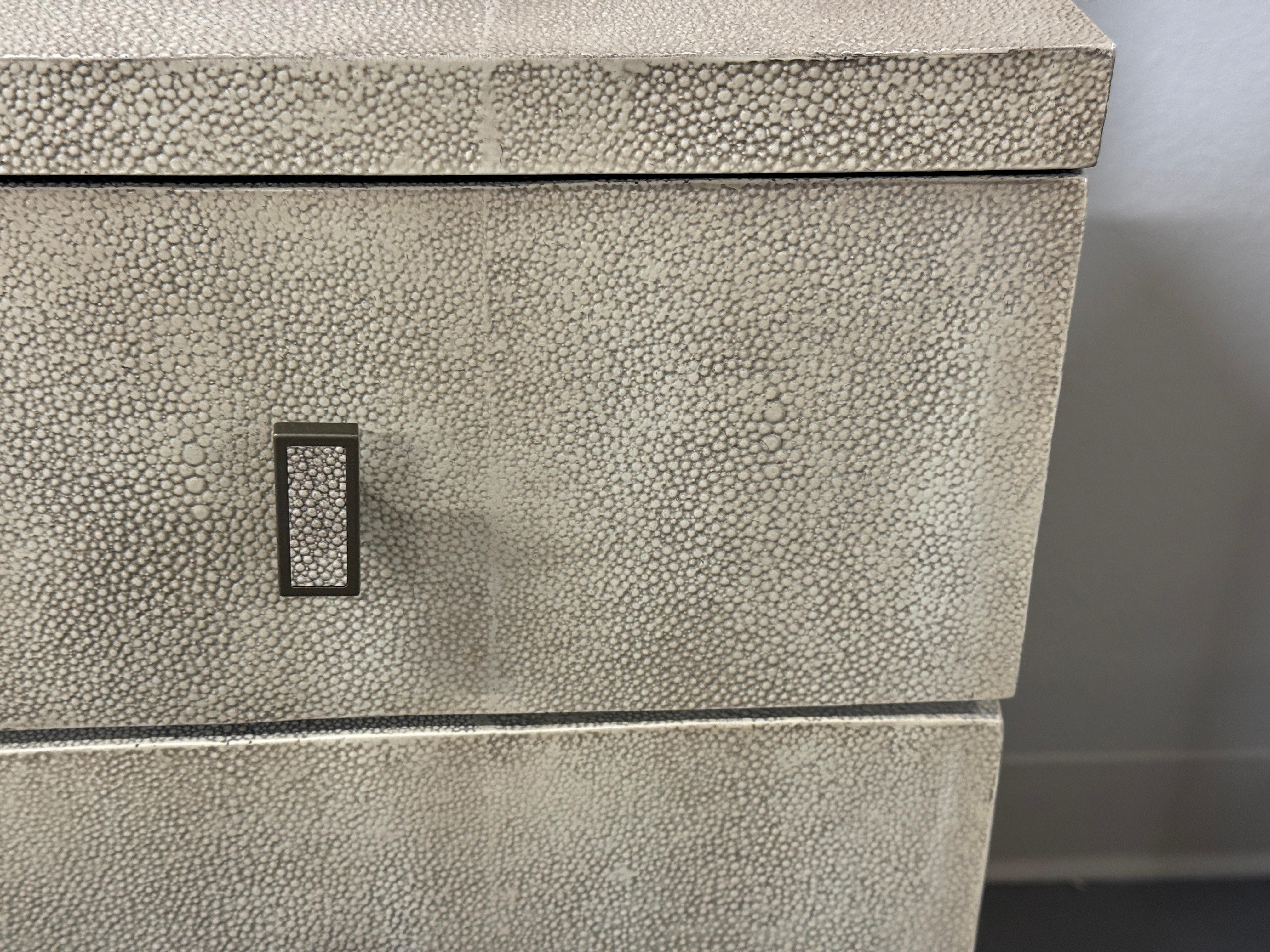 Cassapanca Solange di Mitchell Gold + Bob Williams in finto zigrino in vendita 3