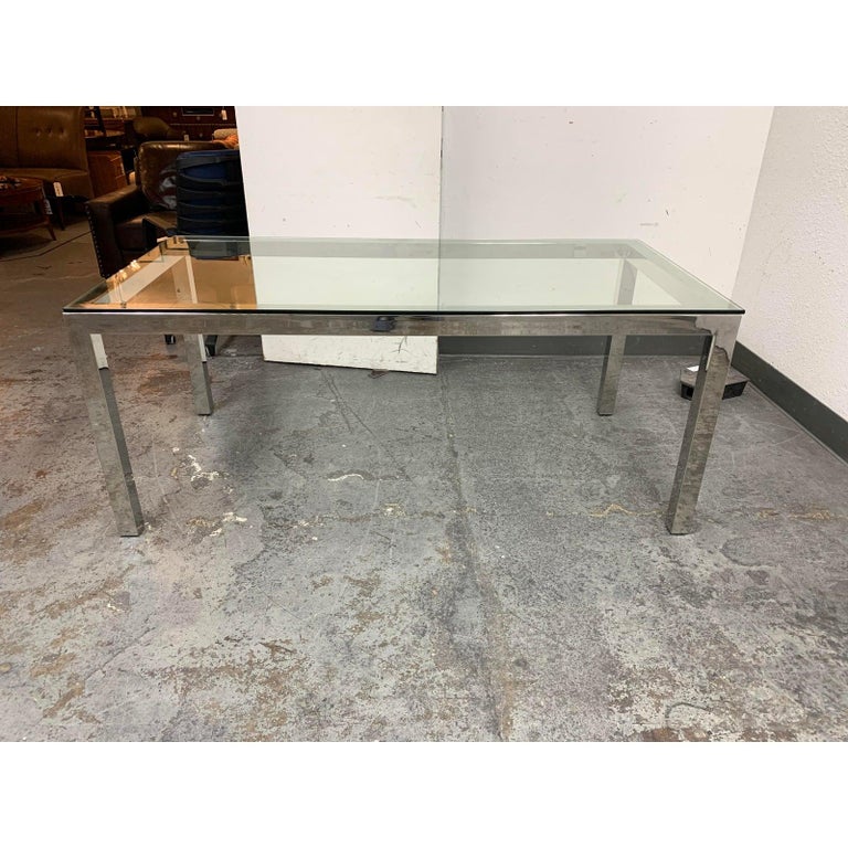 Mitchell Gold + Bob Williams Classic Parsons Dining Table For Sale at