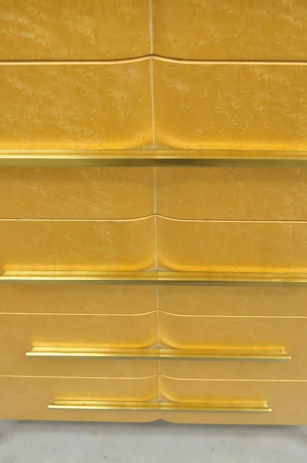 Moderno Mitchell Gold + Bob Williams Farrah 5 Cassetti Cassettone moderno alto in vendita