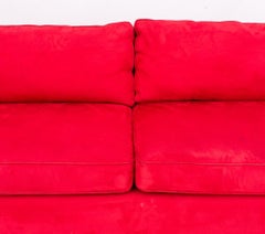 Sofá Mitchell Gold + Bob Williams 'Hunter' Rojo