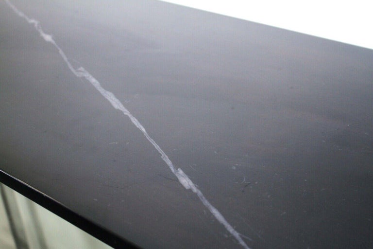 Mitchell Gold + Bob Williams lModern Chrome, Marble, and Glass Three