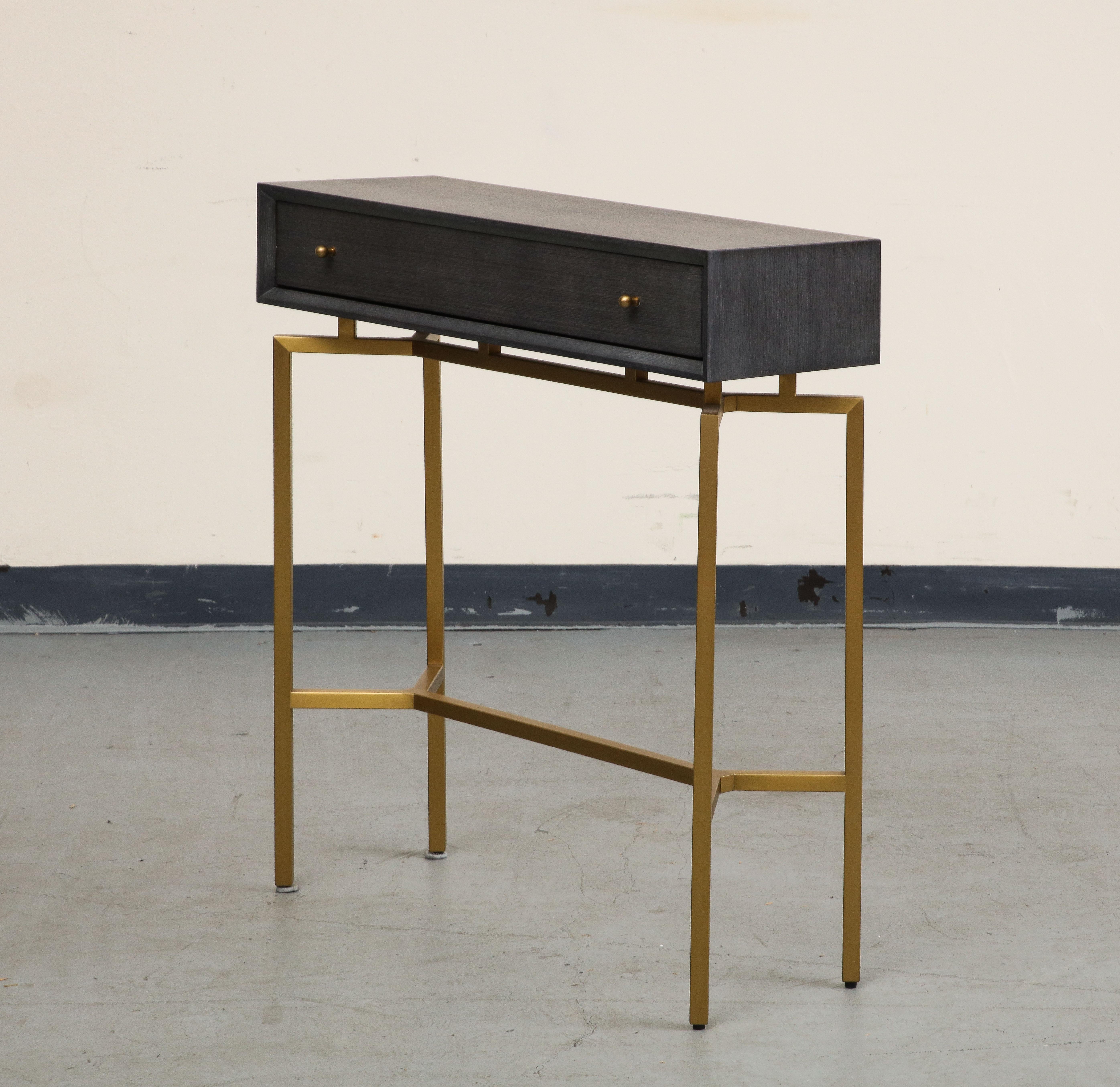 Mitchell Gold Bob Williams Ming Console with Brass Base 2