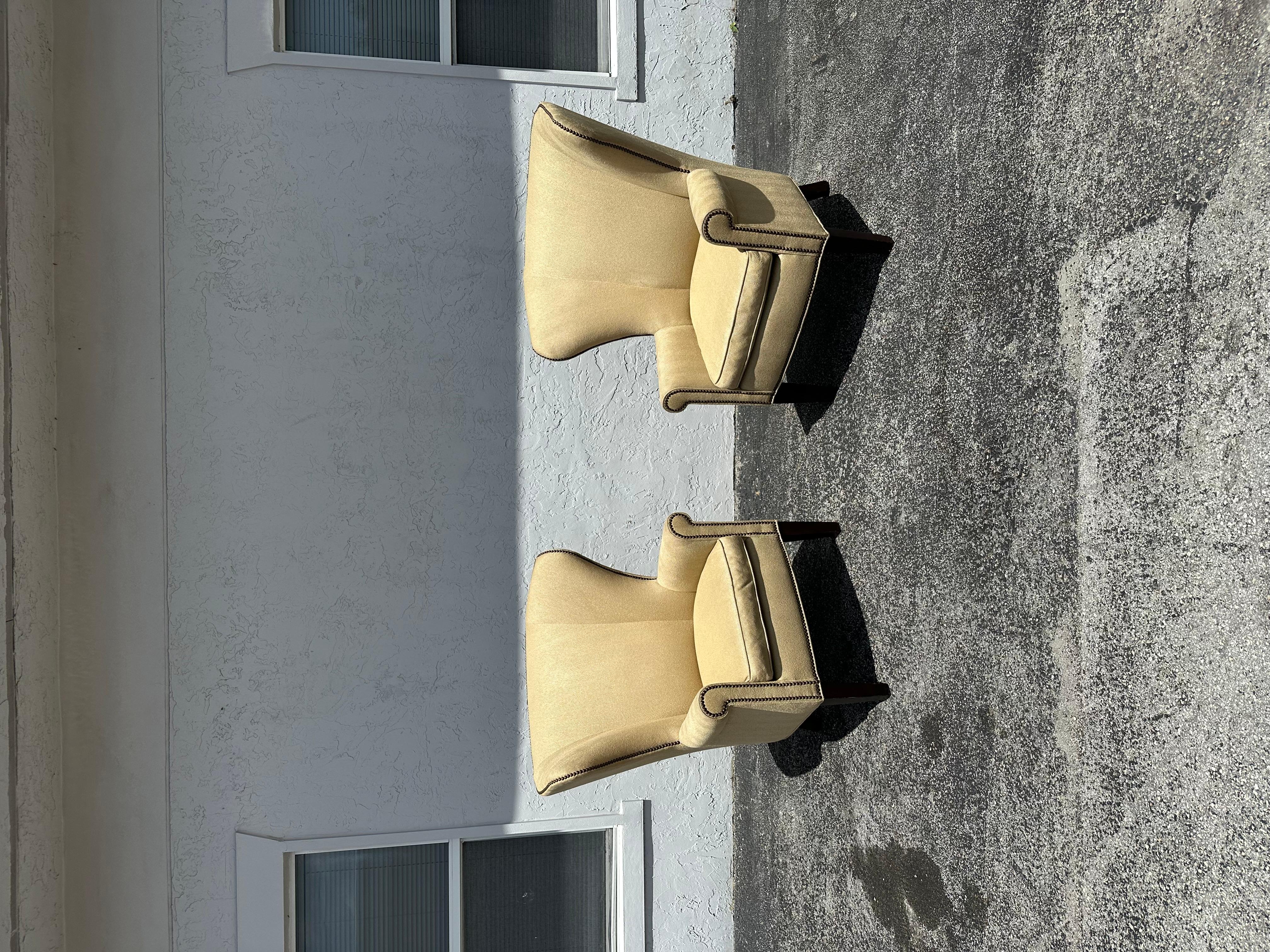 Juego de 2 sillones reclinables Mitchell Gold + Bob Williams Estadounidense en venta