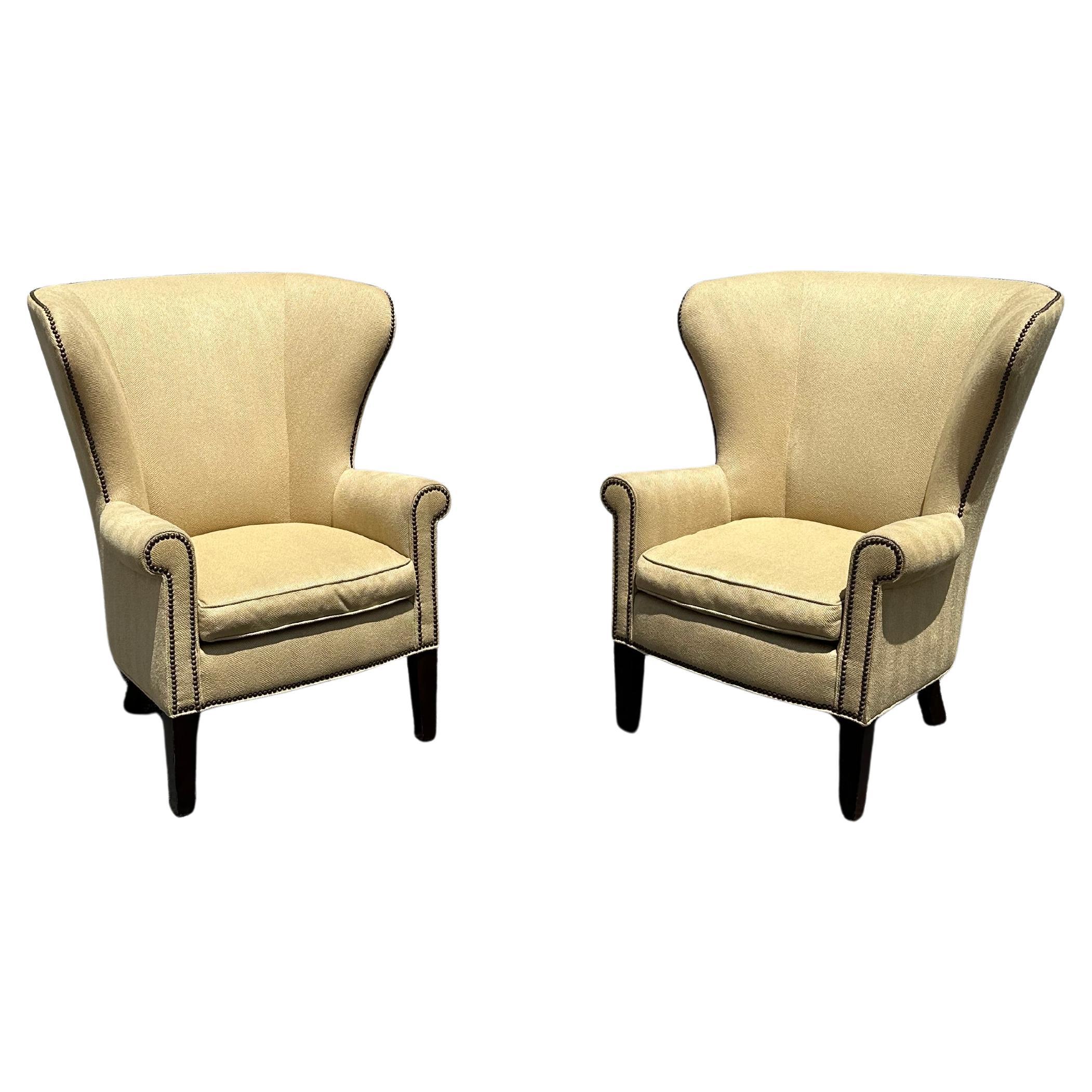 Juego de 2 sillones reclinables Mitchell Gold + Bob Williams en venta