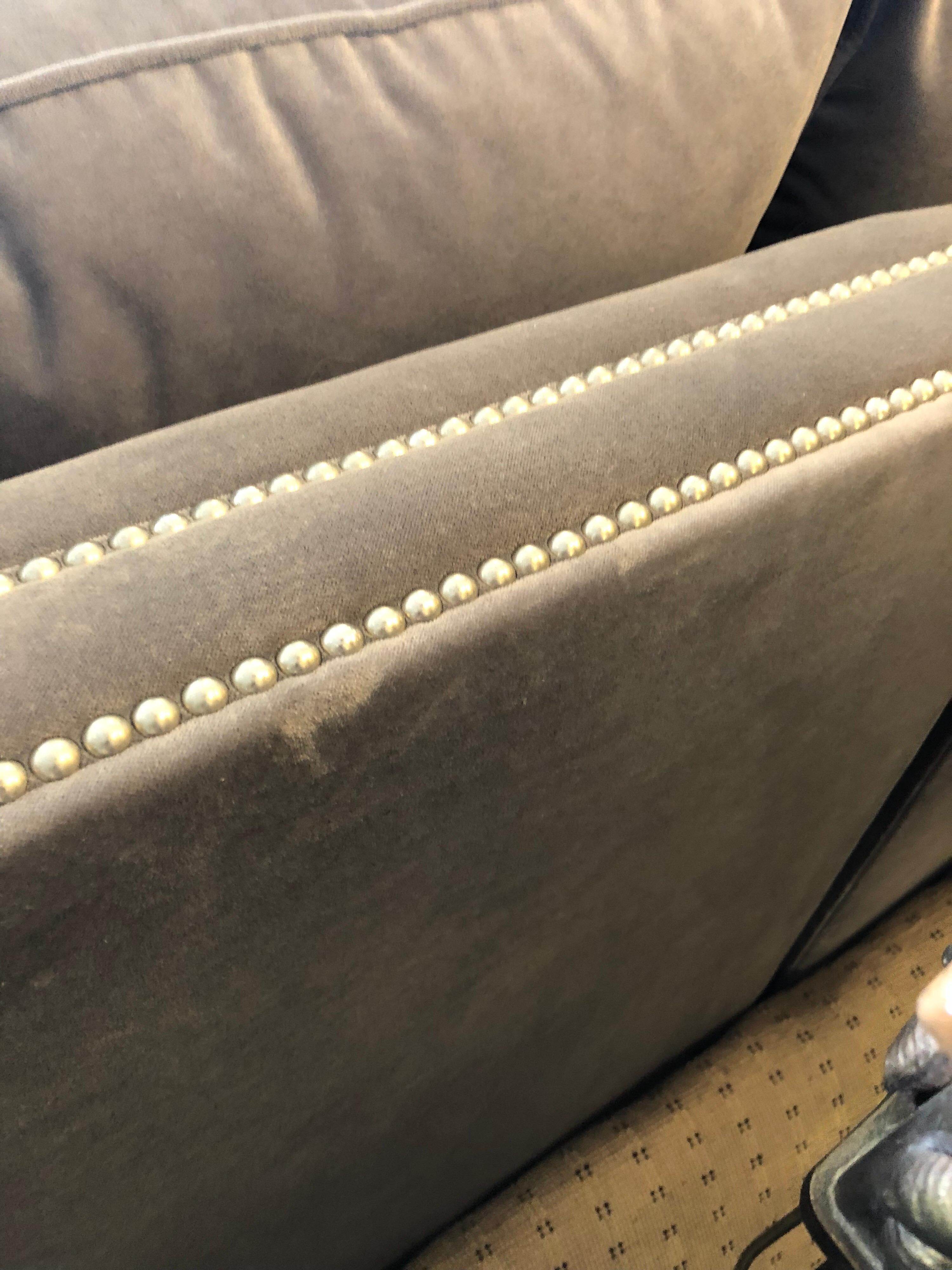 Fabric Mitchell-Gold Keaton Two-Piece Sectional For Sale