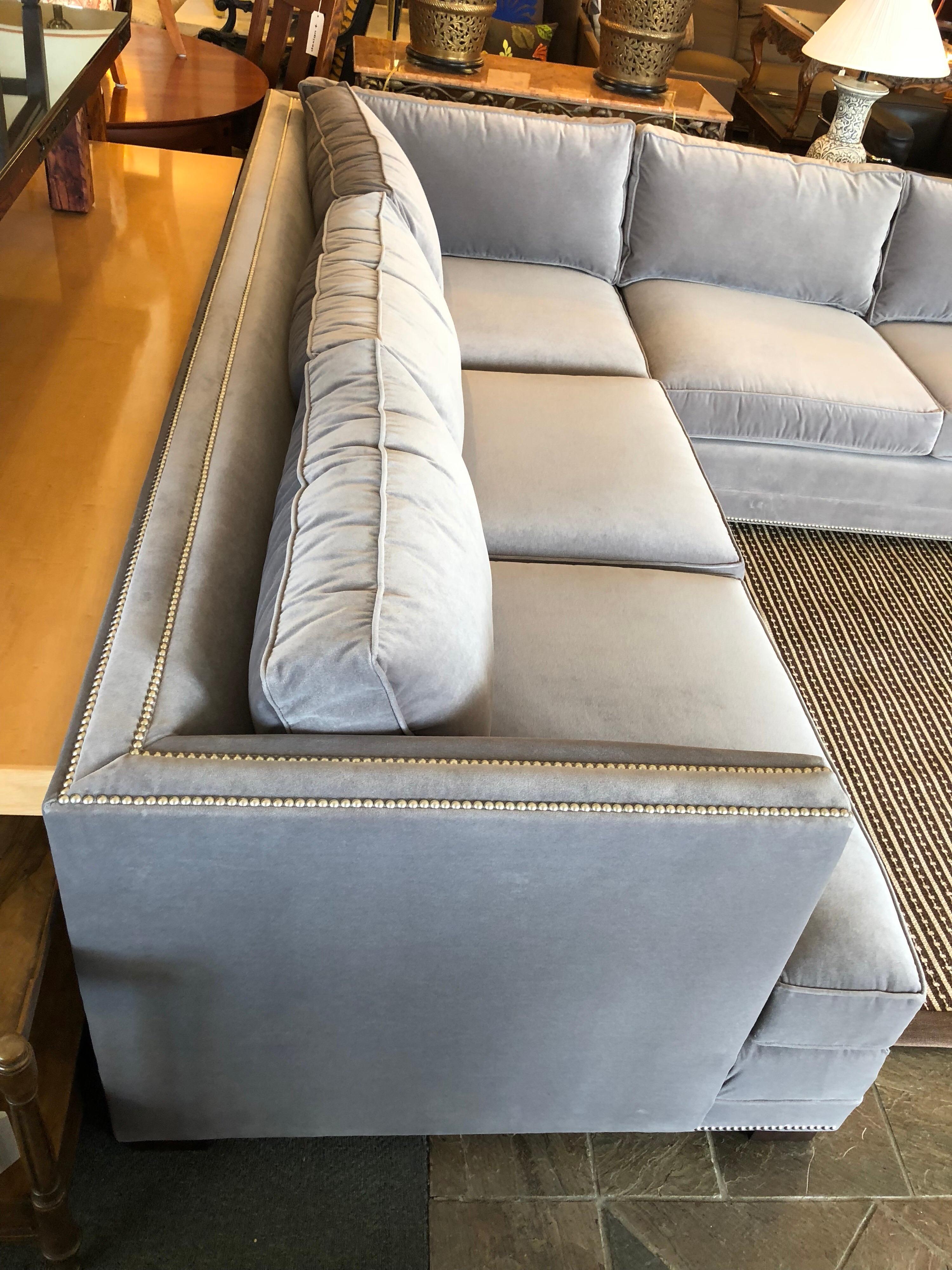 Mitchell-Gold Keaton Two-Piece Sectional For Sale 2