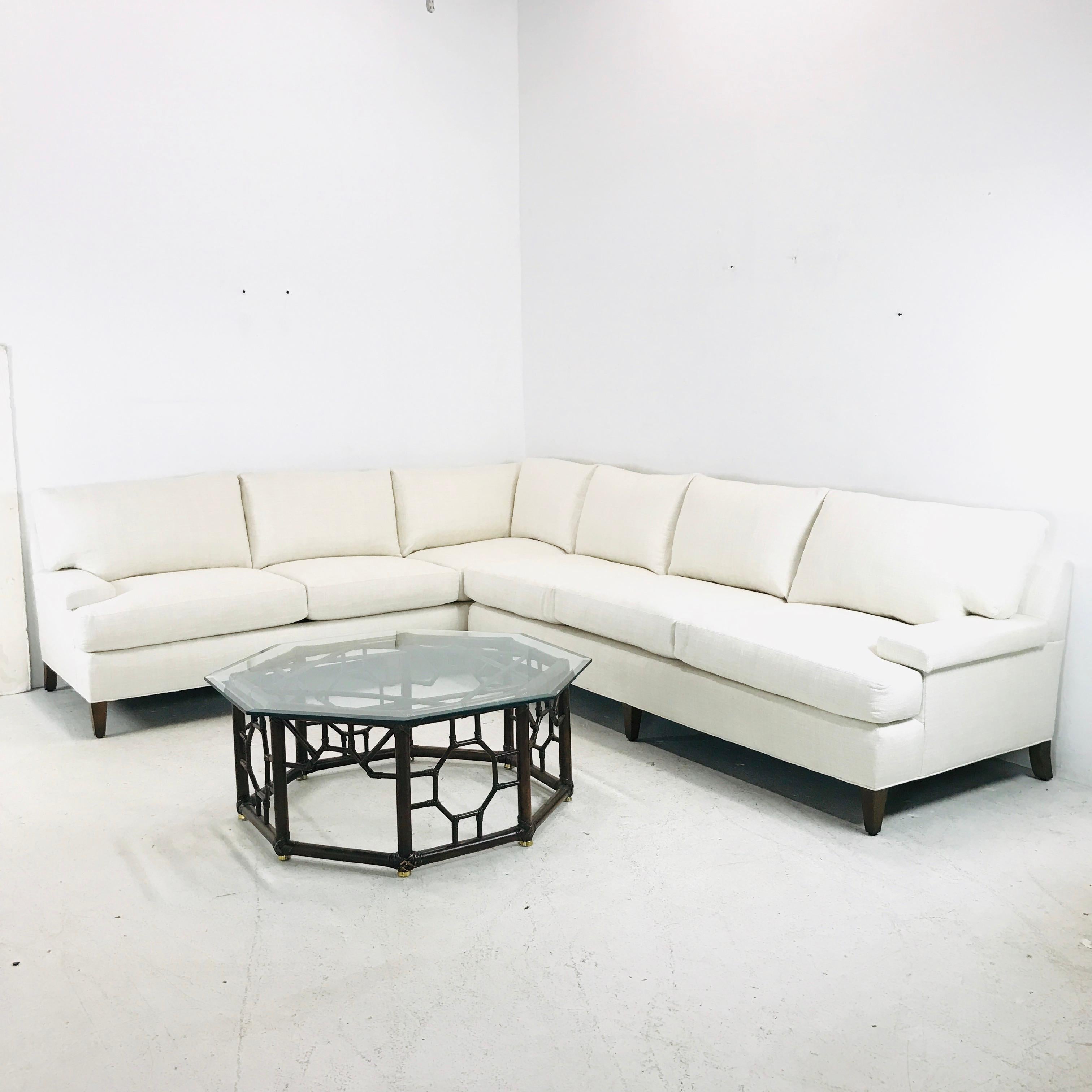 Mitchell Gold Sectional Sofa In Excellent Condition In Dallas, TX