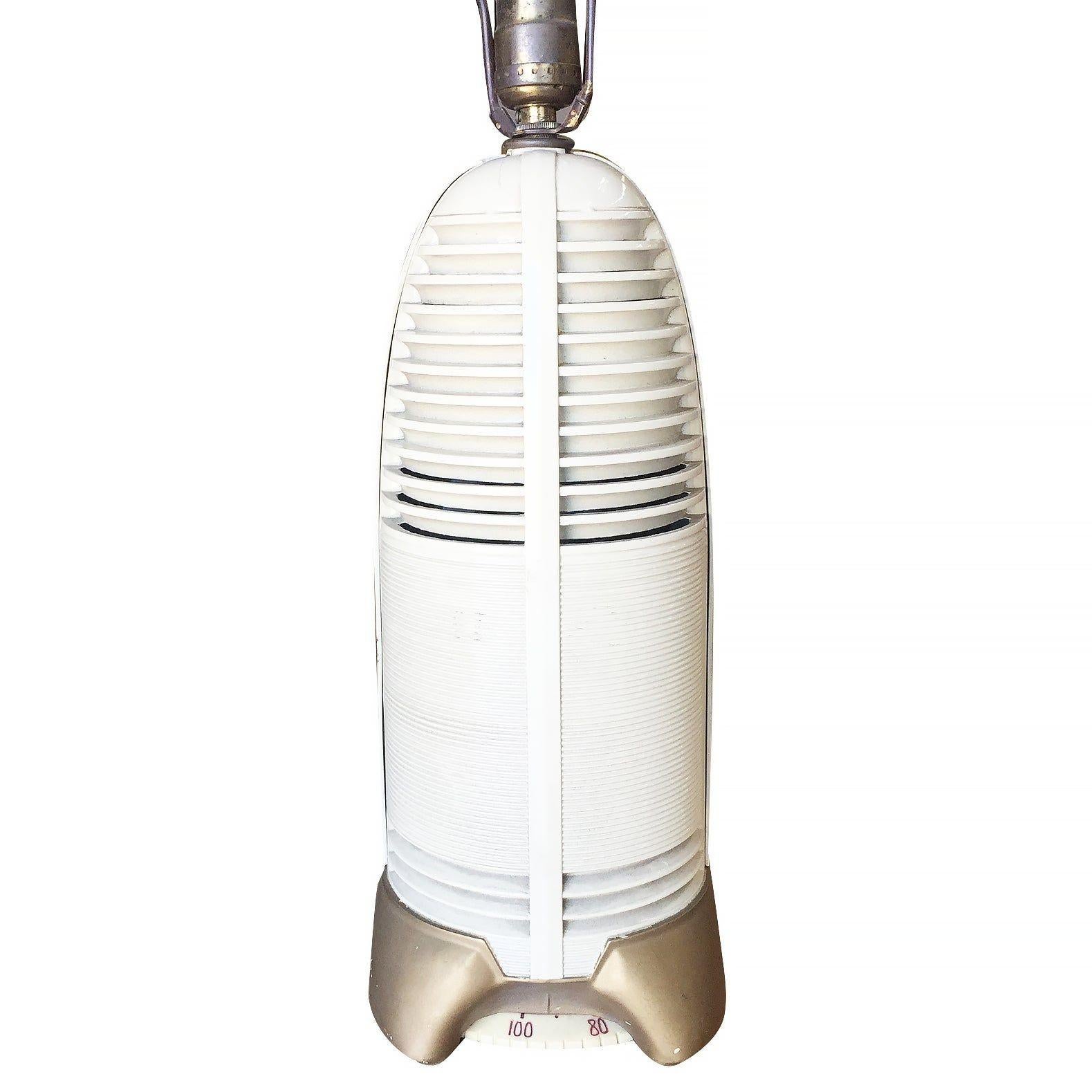 vintage radio lamp
