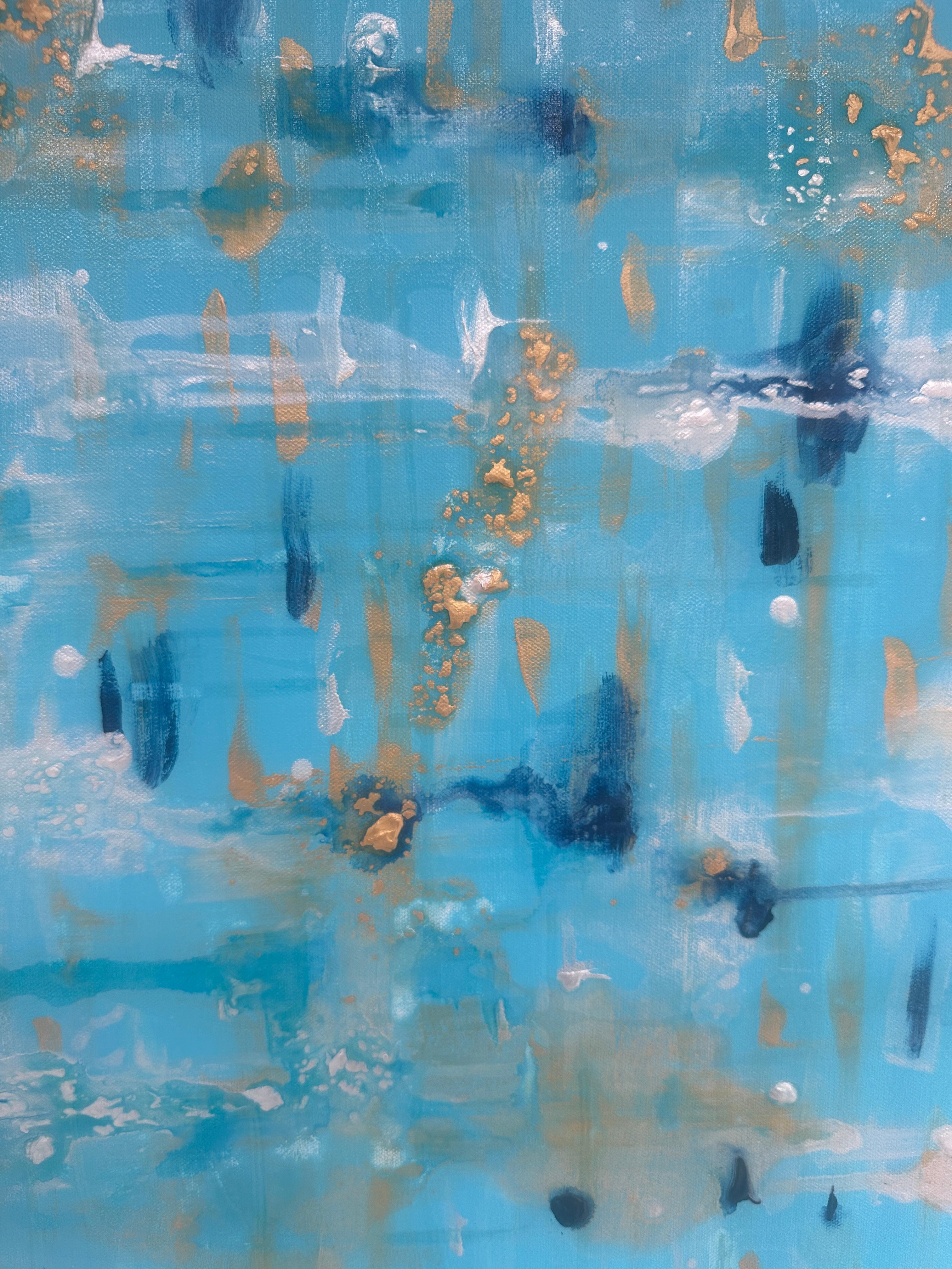 Courants d'écoulements n°2 - Painting de Mitchell Plotkin