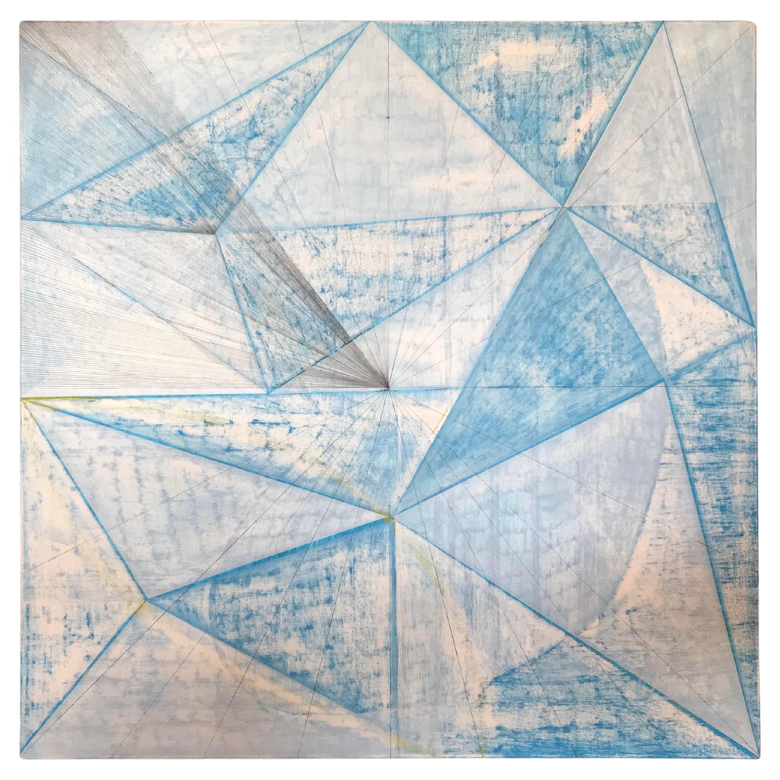 Zeitgenssisches abstraktes Gemlde aus Acryl von Mitchell Wright 1
