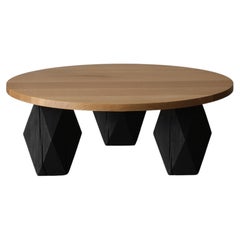 Mesa de centro redonda Miter