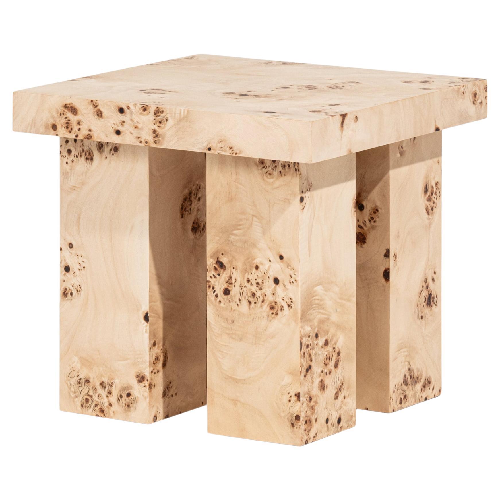 "Miter" side table For Sale