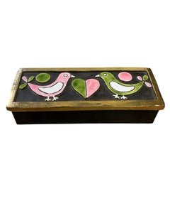 Vintage Boîte à bijoux N°ESP321