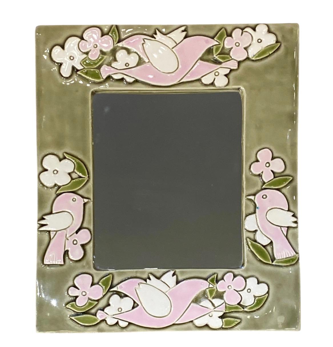 Mithé Espelt Still-Life Sculpture - Miroir de Bienvenue "Polynésie" N°ESP45