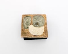 Boîte à bijoux en céramique de Mithe Espelt, France, vers 1968