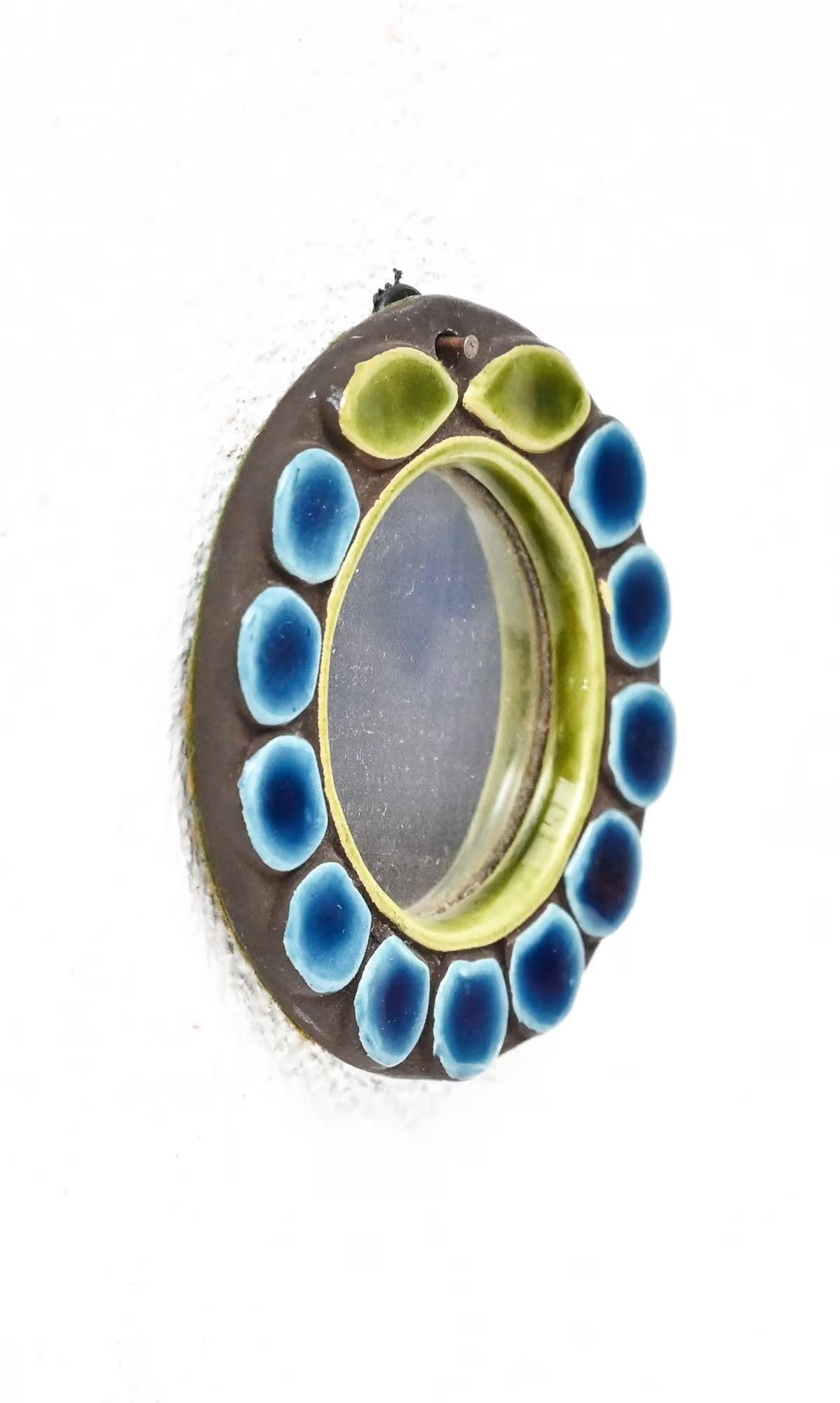Mithé Espelt “Fleur” hand mirror For Sale 2