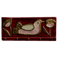 Mithe Espelt Glazed Ceramic Wall Mounted Keys Holder