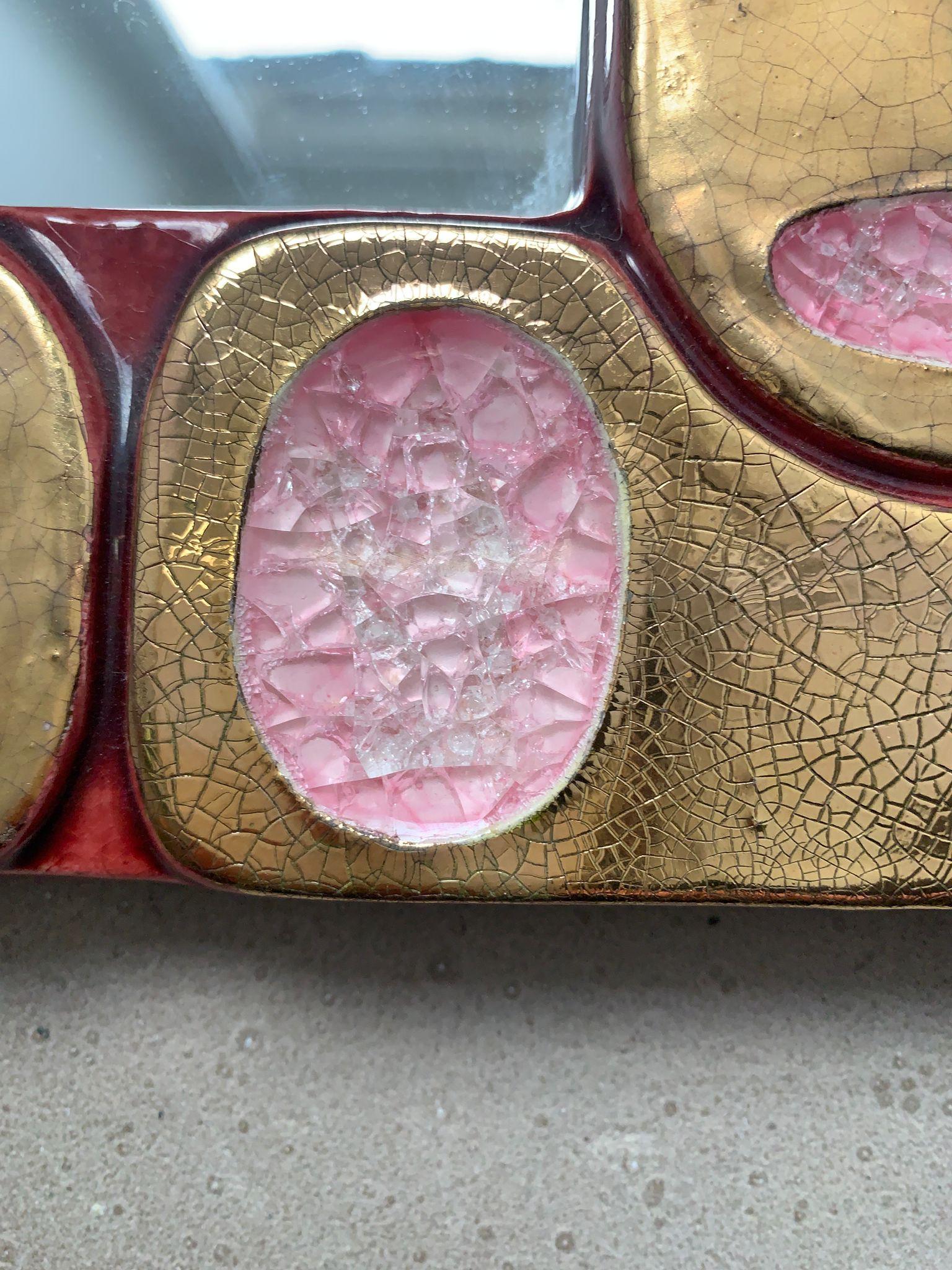 An unique mirror Mithe Espelt model Ouvea