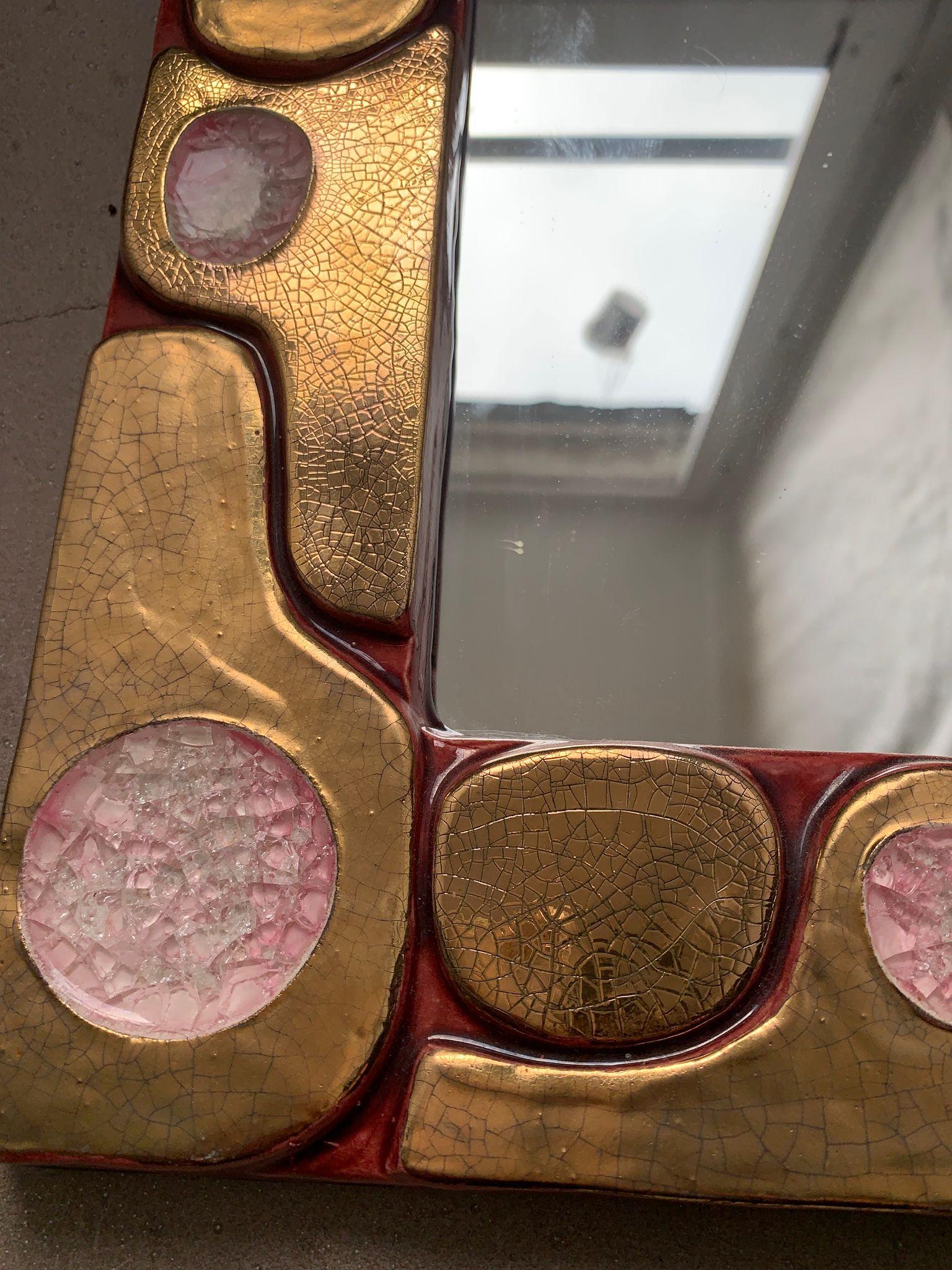 Modern Mithe Espelt 'Ouvea' mirror For Sale