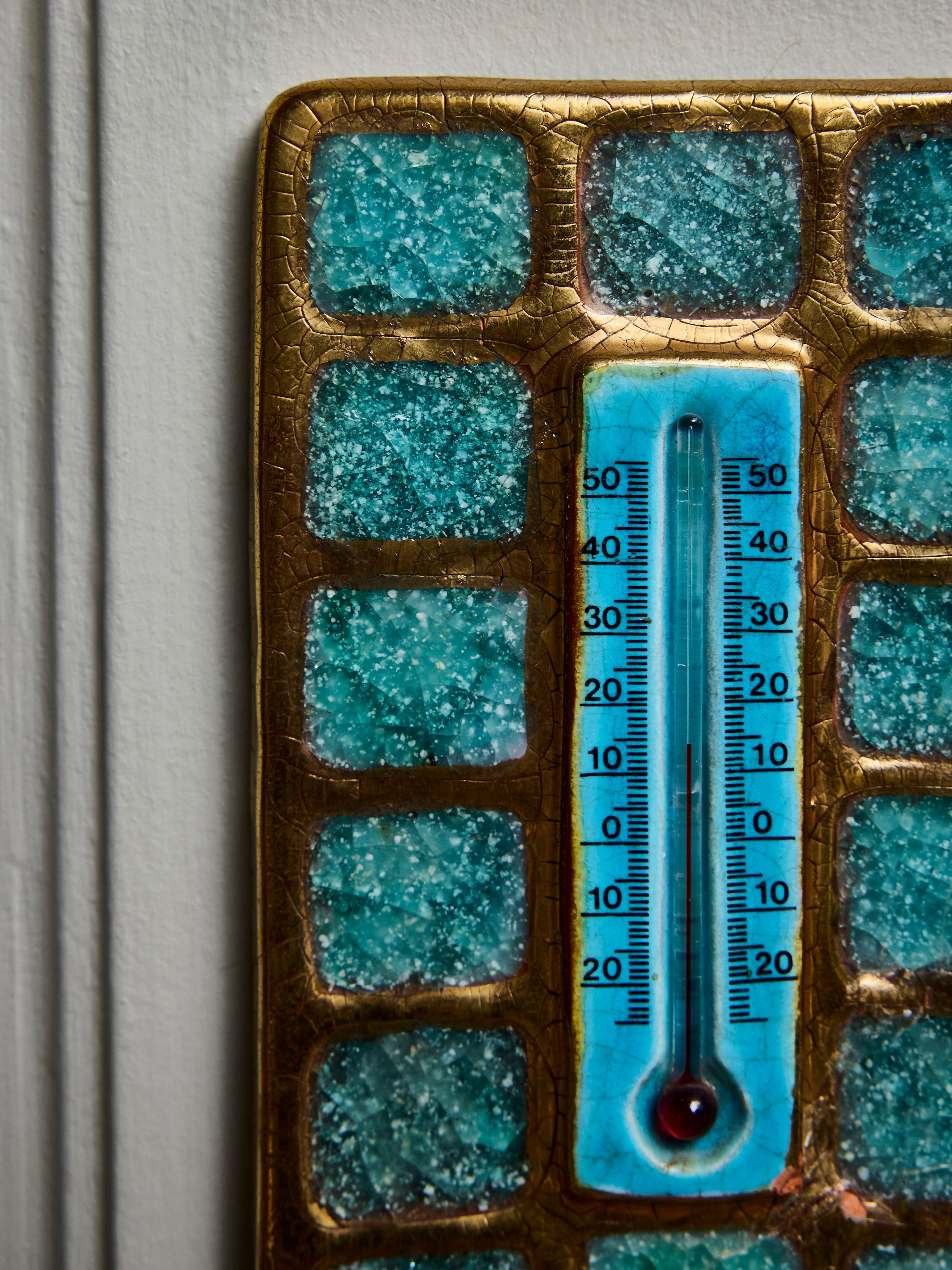 Mithe Espelt Small Ceramic Thermometer In Excellent Condition In Saint-Ouen, IDF