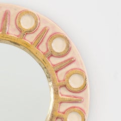 Mithé Espelt Miroir mural Soleil 1950s