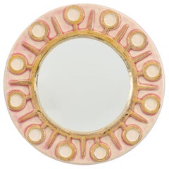 Mithé Espelt Miroir mural Soleil 1950s