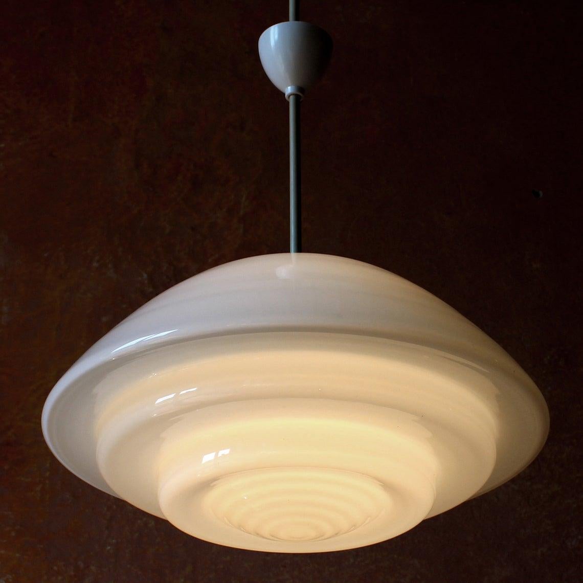 Mithras Ceiling Lamp by August Walther and Söhne, 1930s For Sale at 1stDibs