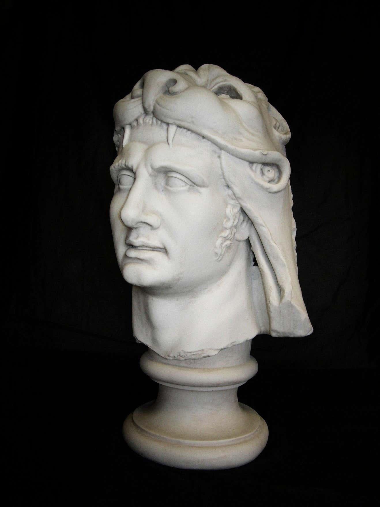 Mithridates Marble Bust Sculpture, 20th Century 1