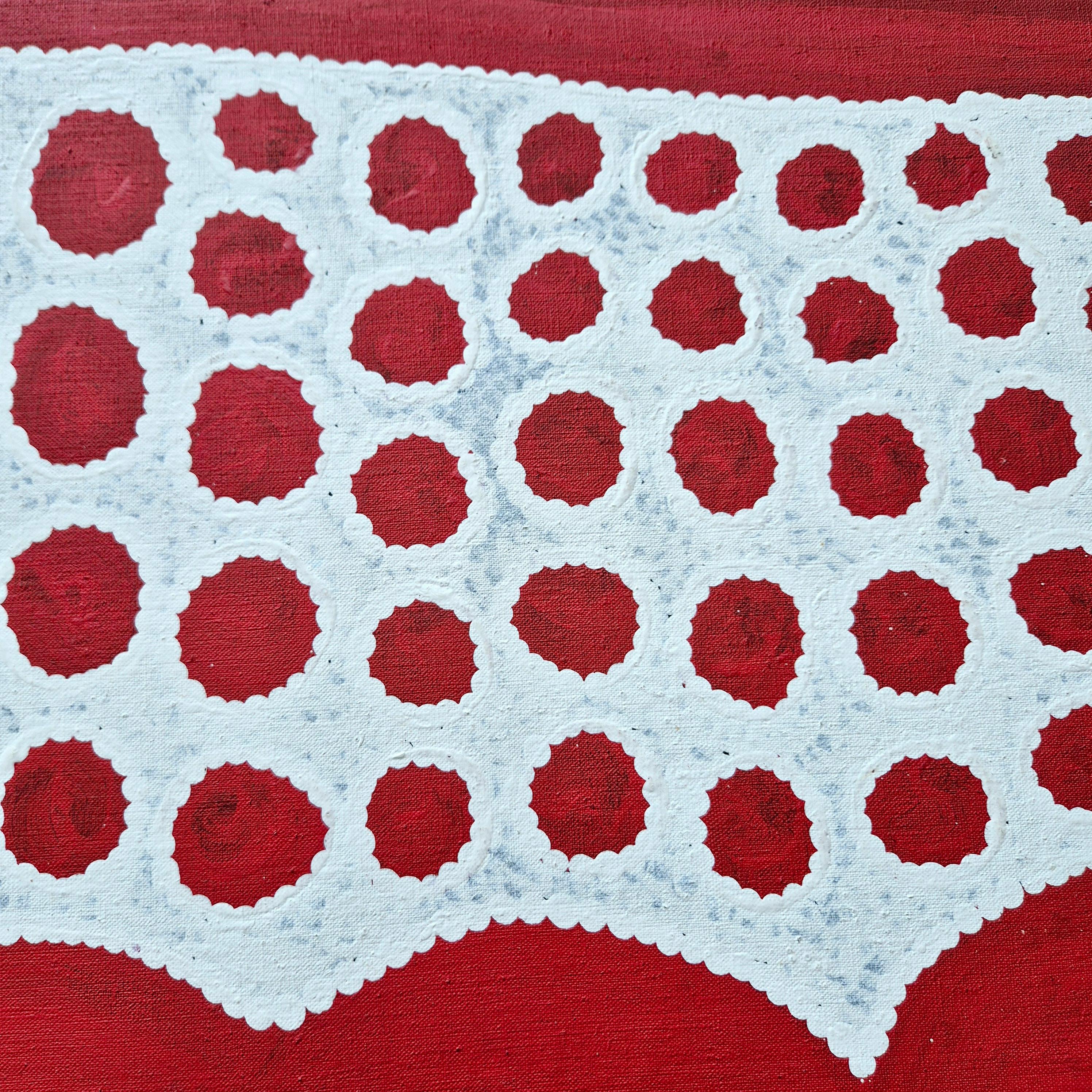 Mitjili Napurrula, My Dreaming, Acryl auf Leinwand, 1996 (Ende des 20. Jahrhunderts) im Angebot