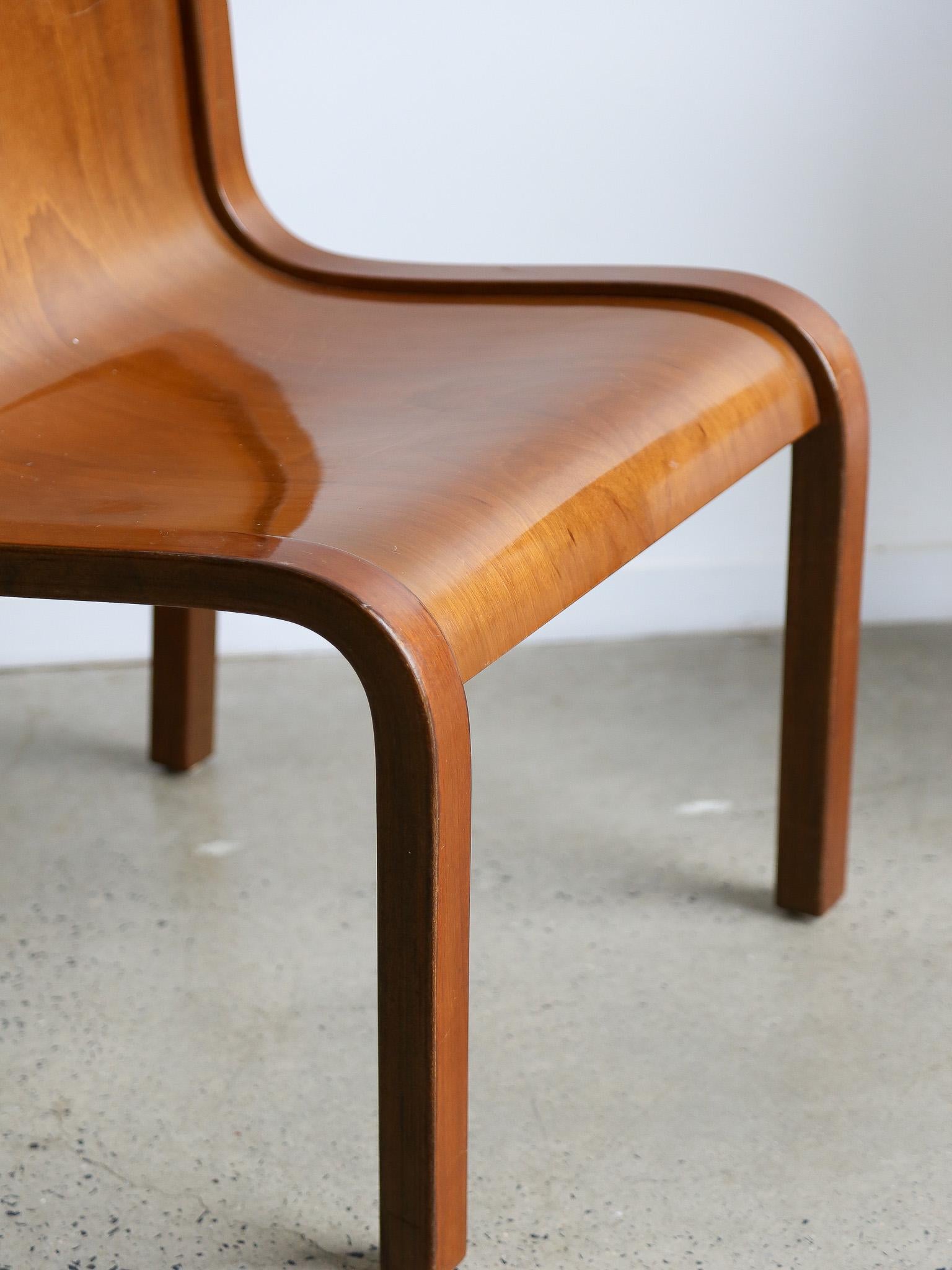 Mito-Stühle von Carlo Bartoli für Tisettanta, Vierer-Set im Zustand „Gut“ im Angebot in Byron Bay, NSW