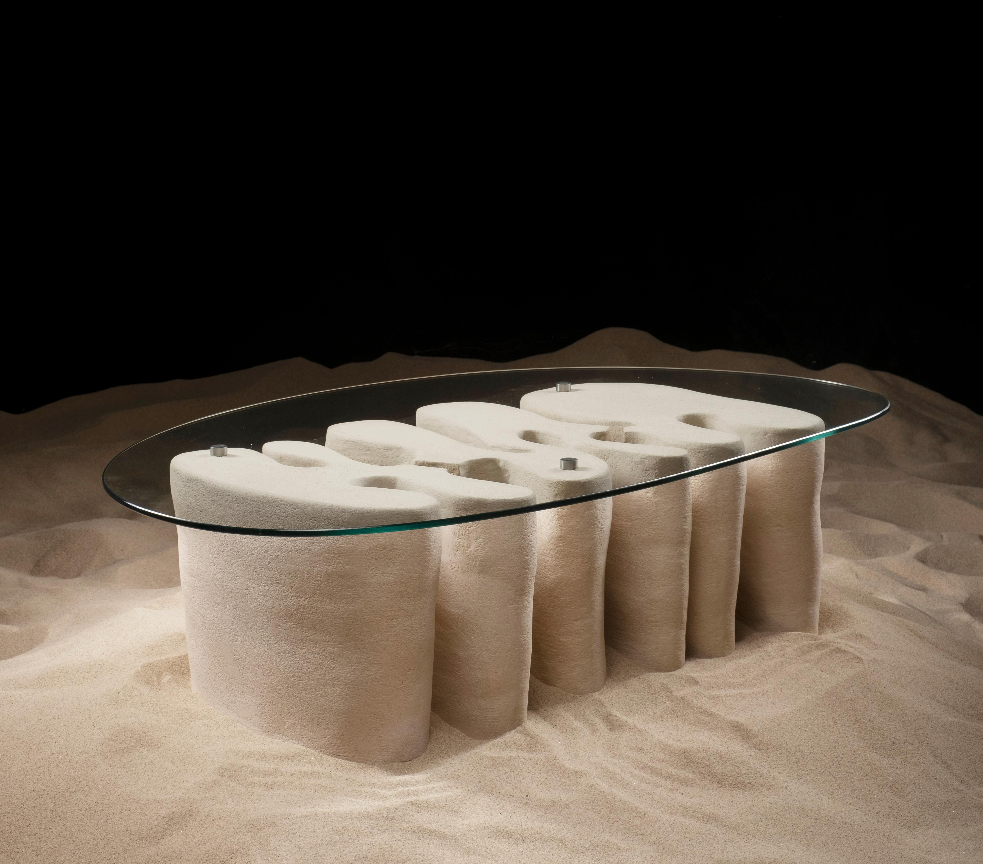 Modern Mitochondria Coffee Table in Ceramic 