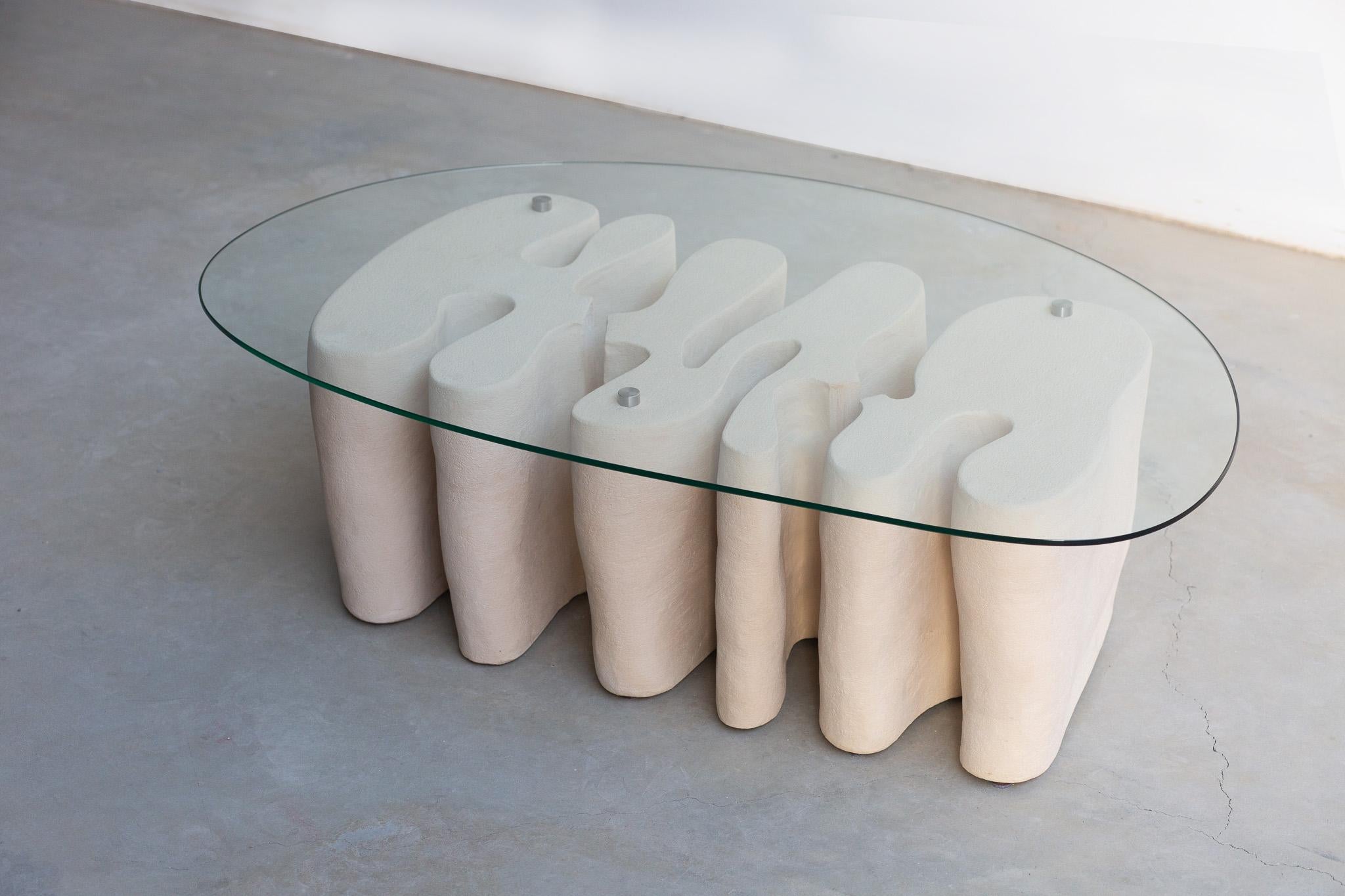 Ceramic Mitochondria Low Table by Isin Sezgi Avci For Sale