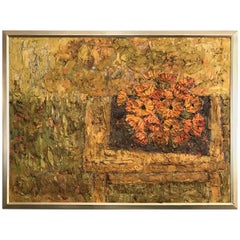 Mitrov Poppies Midcentury Painting