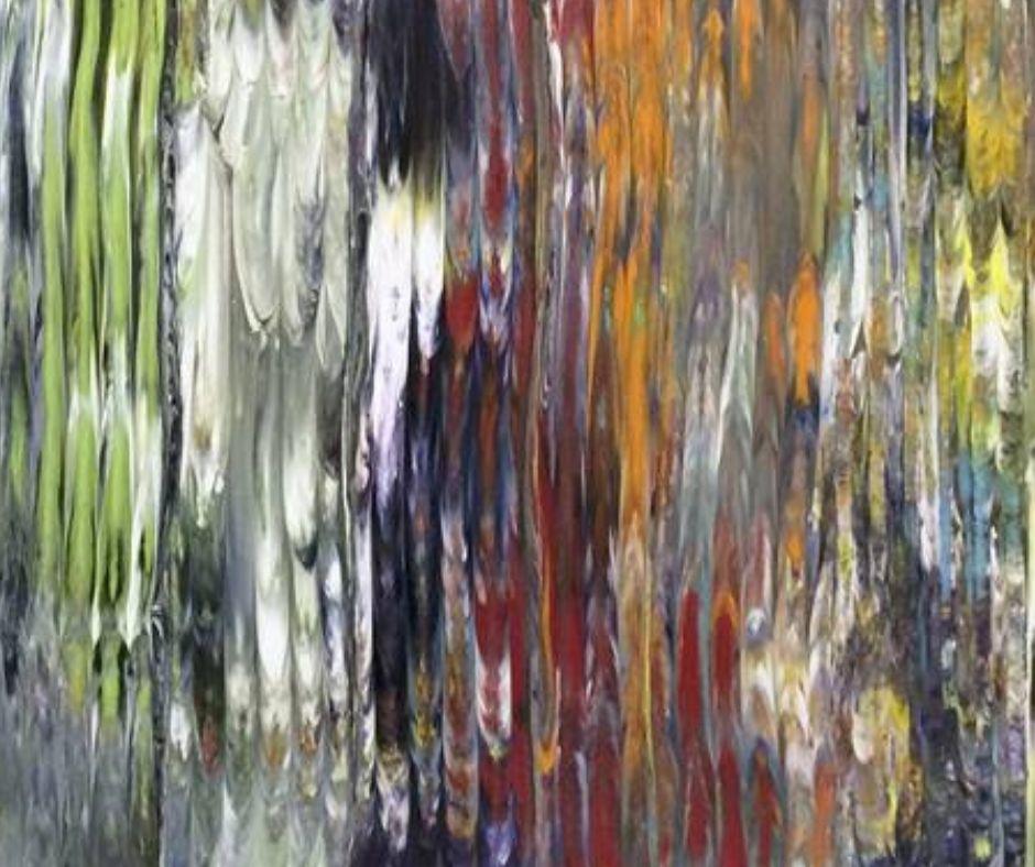 色彩の畝 4 (Furrows of Color 4), Mitsumasa Kadota For Sale 1