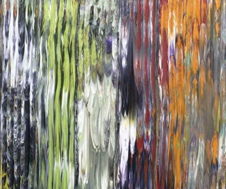 色彩の畝 4 (Furrows of Color 4), Mitsumasa Kadota For Sale 2