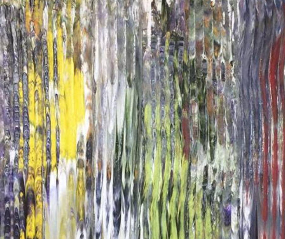 色彩の畝 4 (Furrows of Color 4), Mitsumasa Kadota For Sale 3