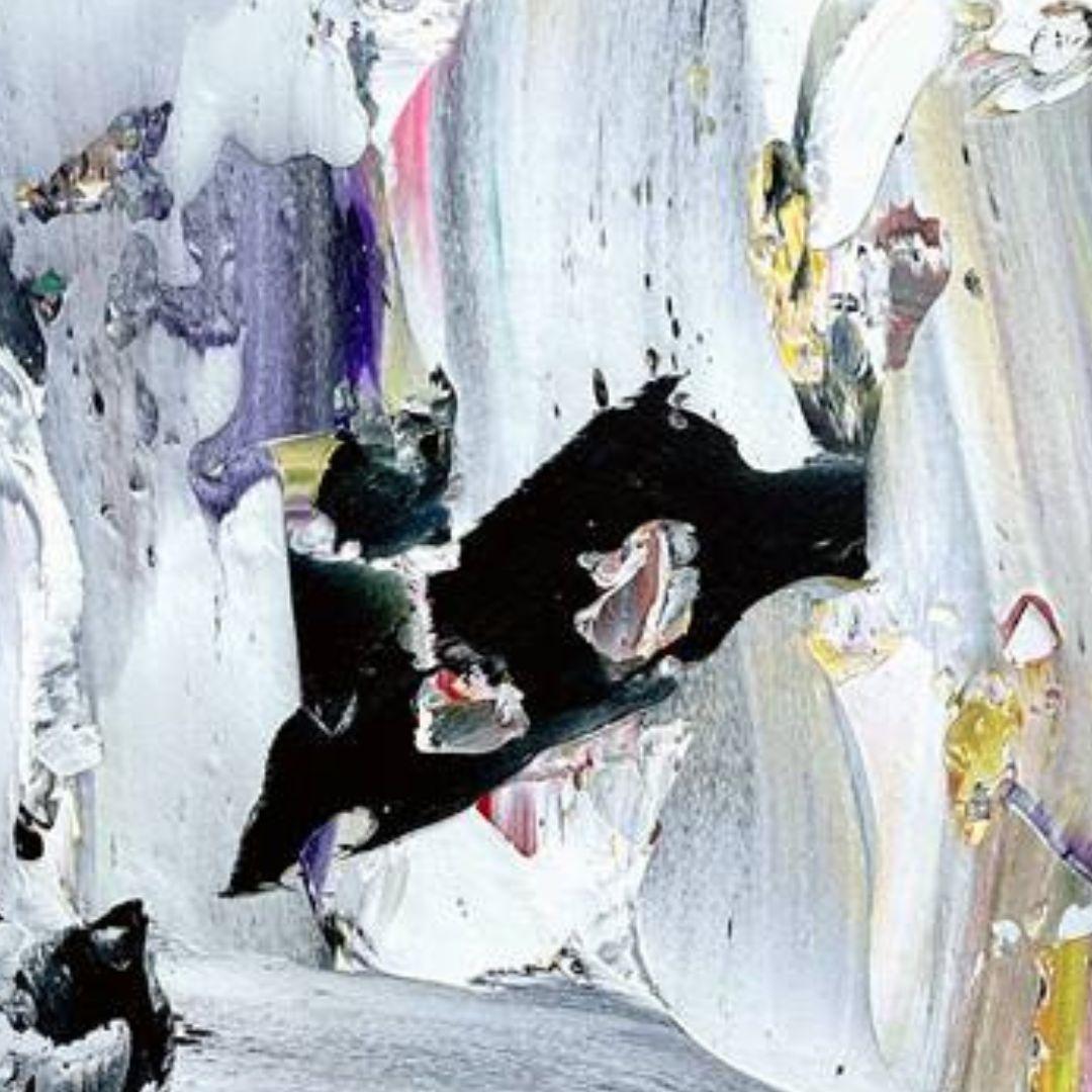 The Latter (Abstrakt), Painting, von Mitsumasa Kadota