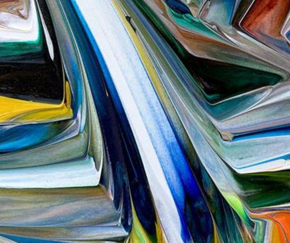Whirldwind 2 - Abstract Painting by Mitsumasa Kadota
